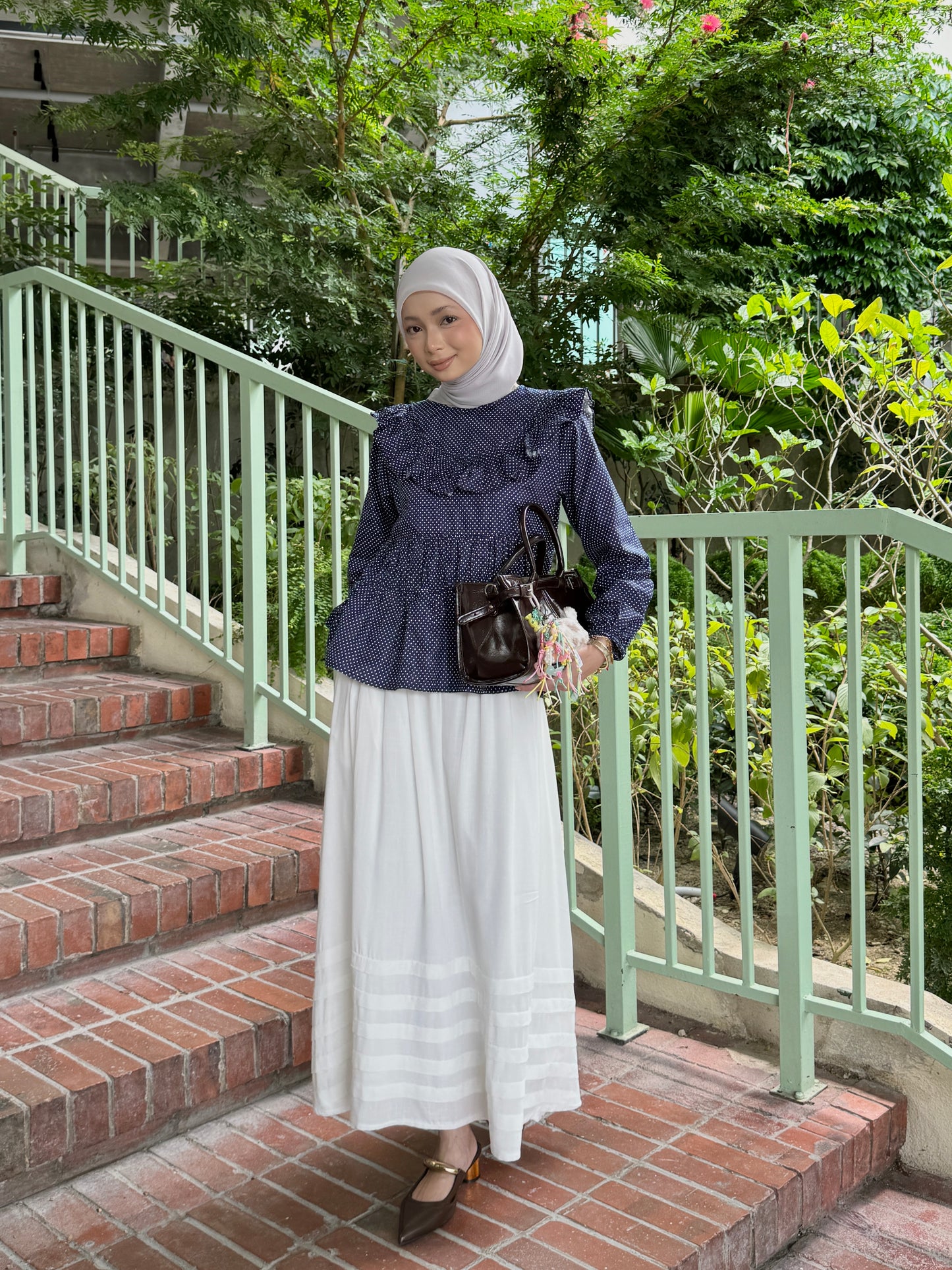 BELLE DOTTY IN NAVY BLUE