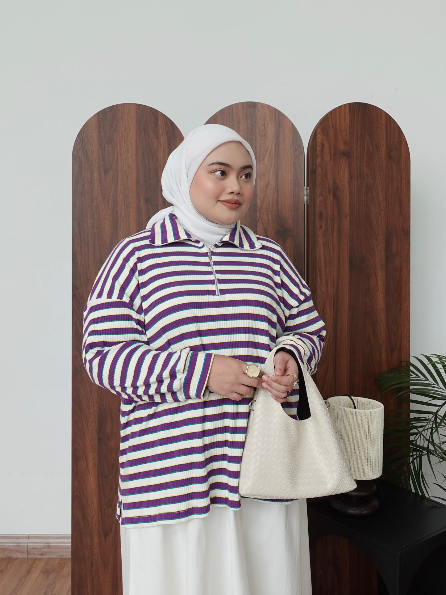 MOSQUI ZIPPER IN PURPLE