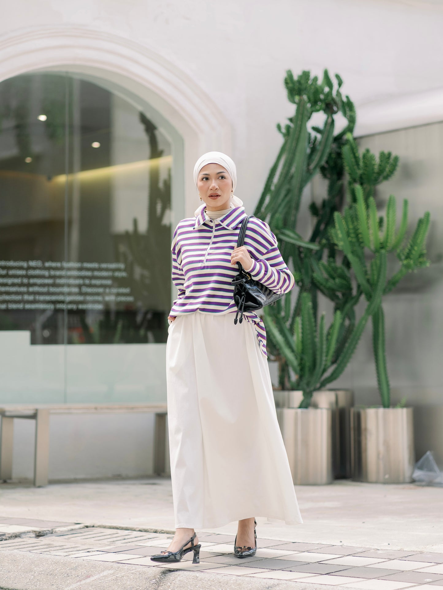 MOSQUI ZIPPER IN PURPLE