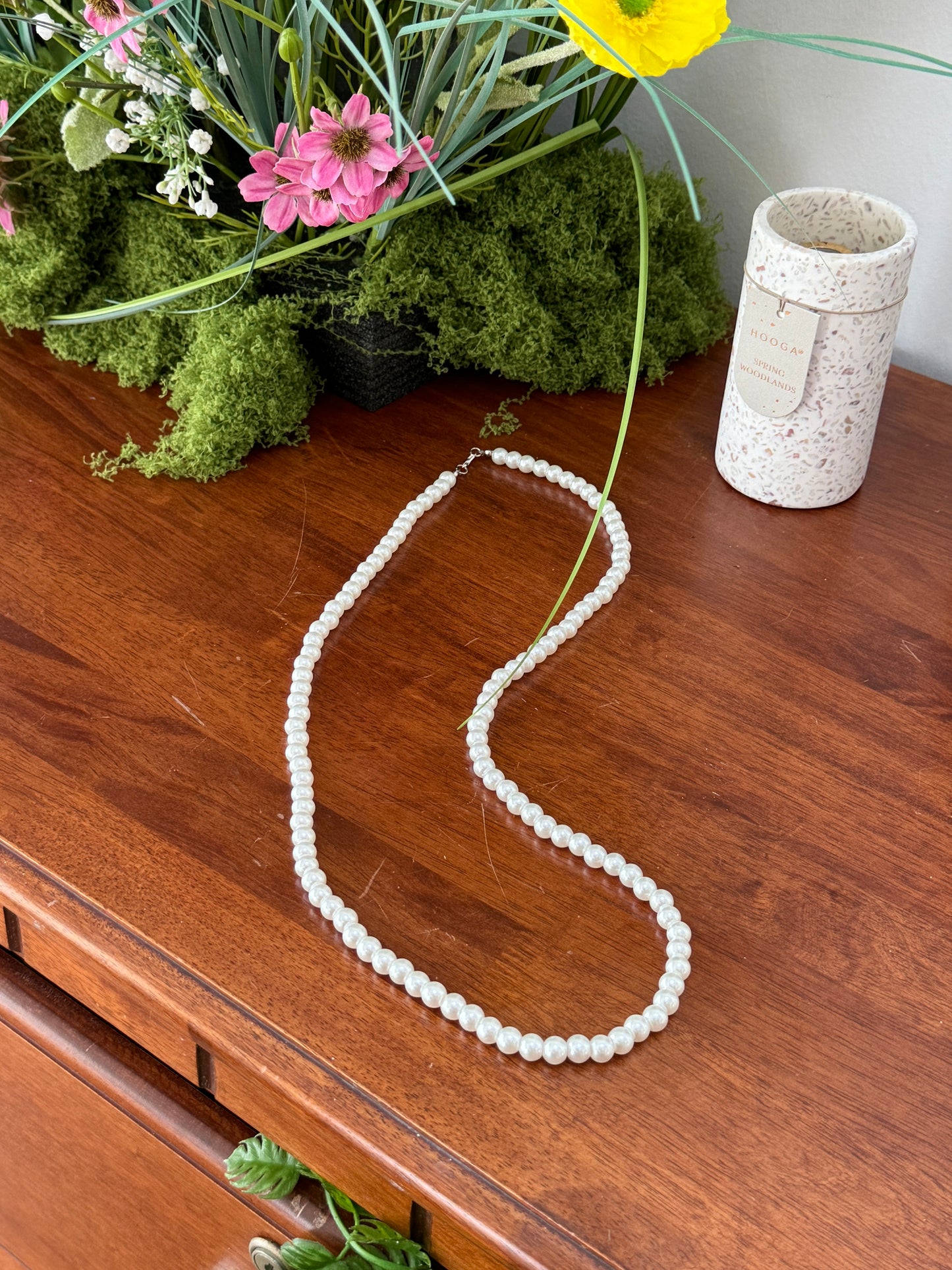 PEARL NECKLACE (MEDIUM)