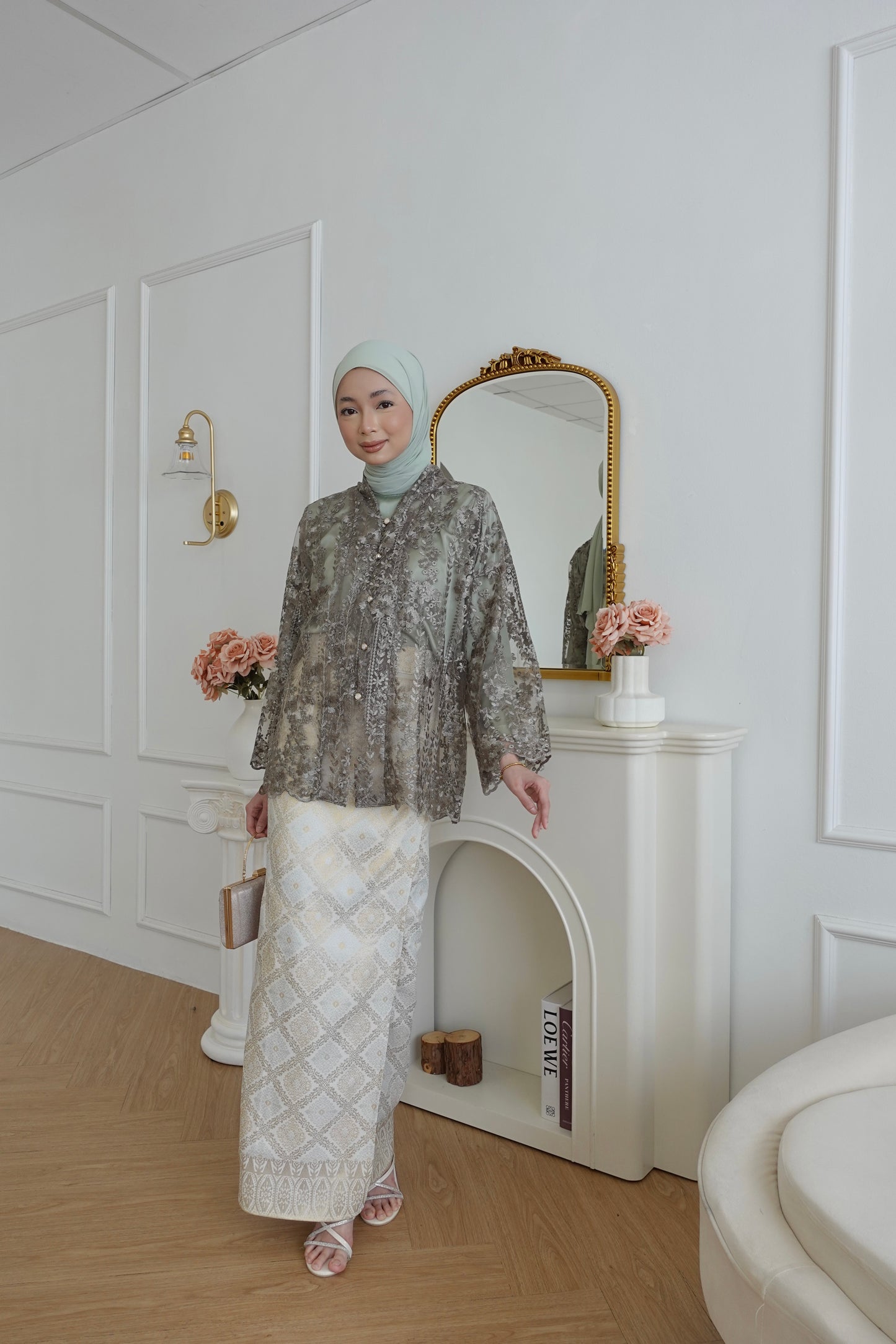 SALOMA IN SAGE GREEN