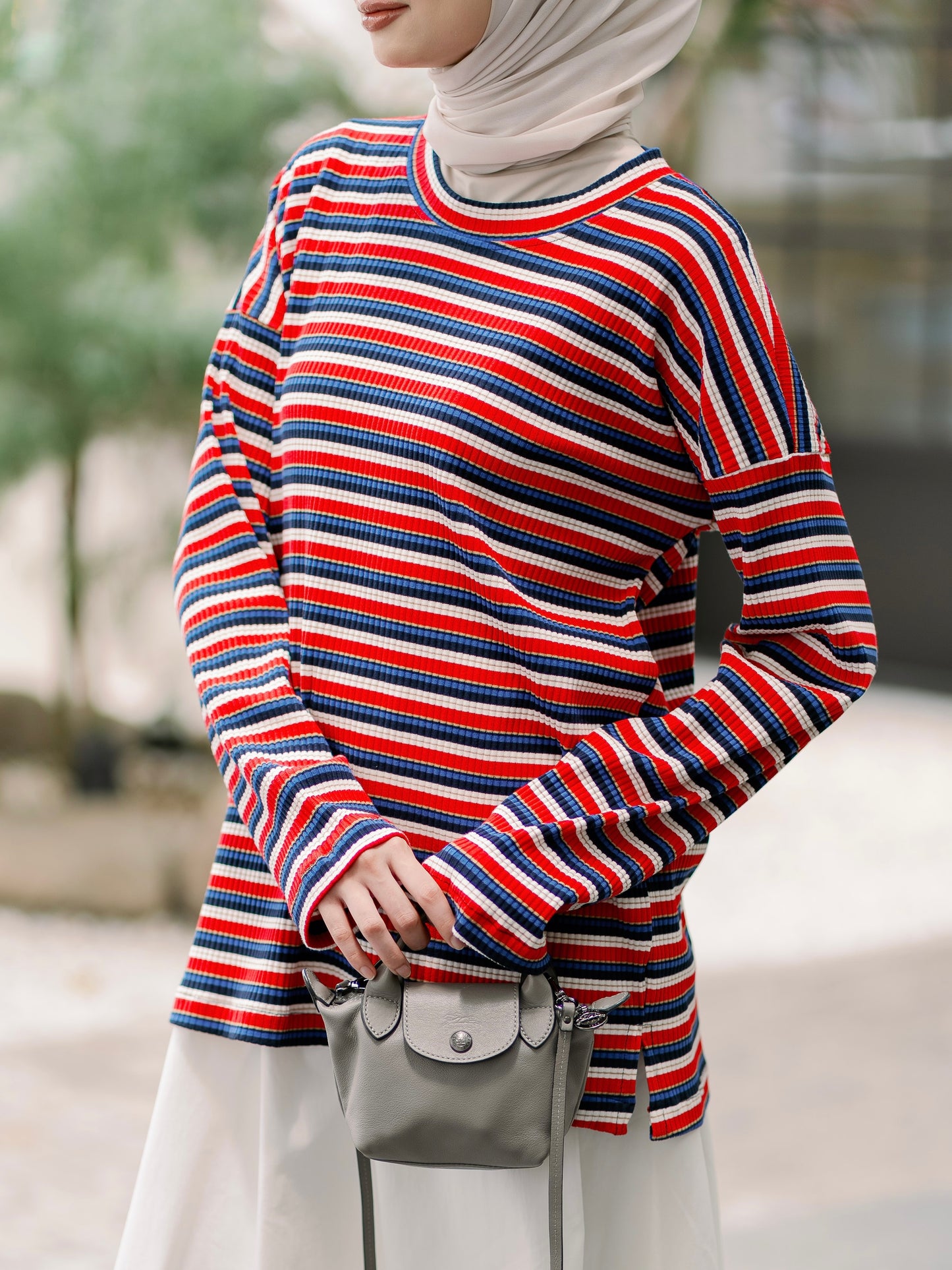 MOSQUI SHIRT IN CHERRY