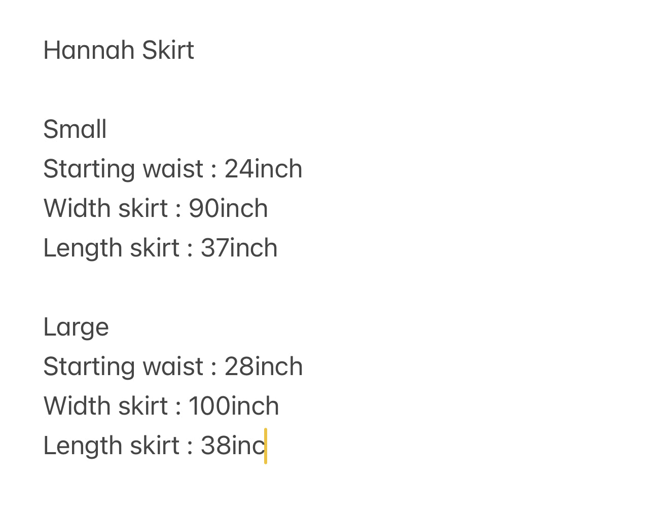 HANNAH SKIRT IN WHITE