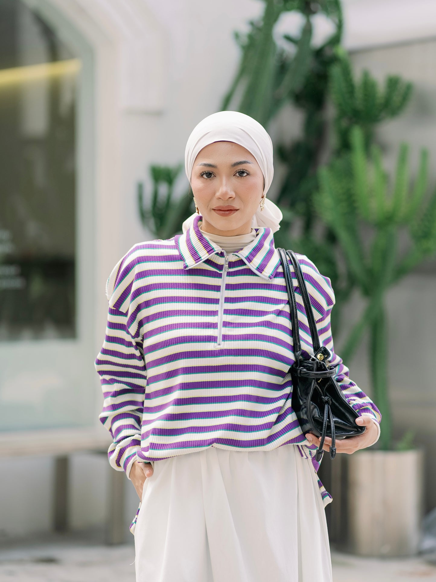MOSQUI ZIPPER IN PURPLE