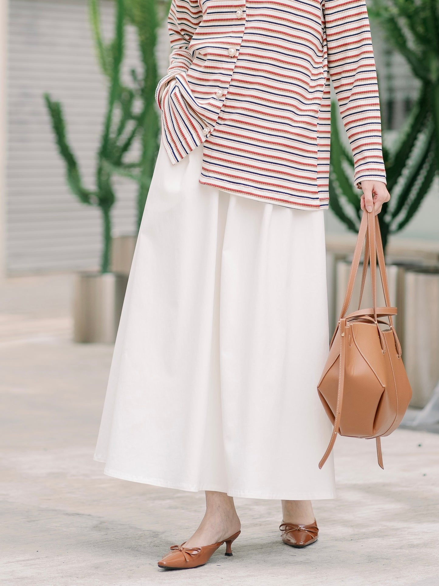 HANNAH SKIRT IN WHITE