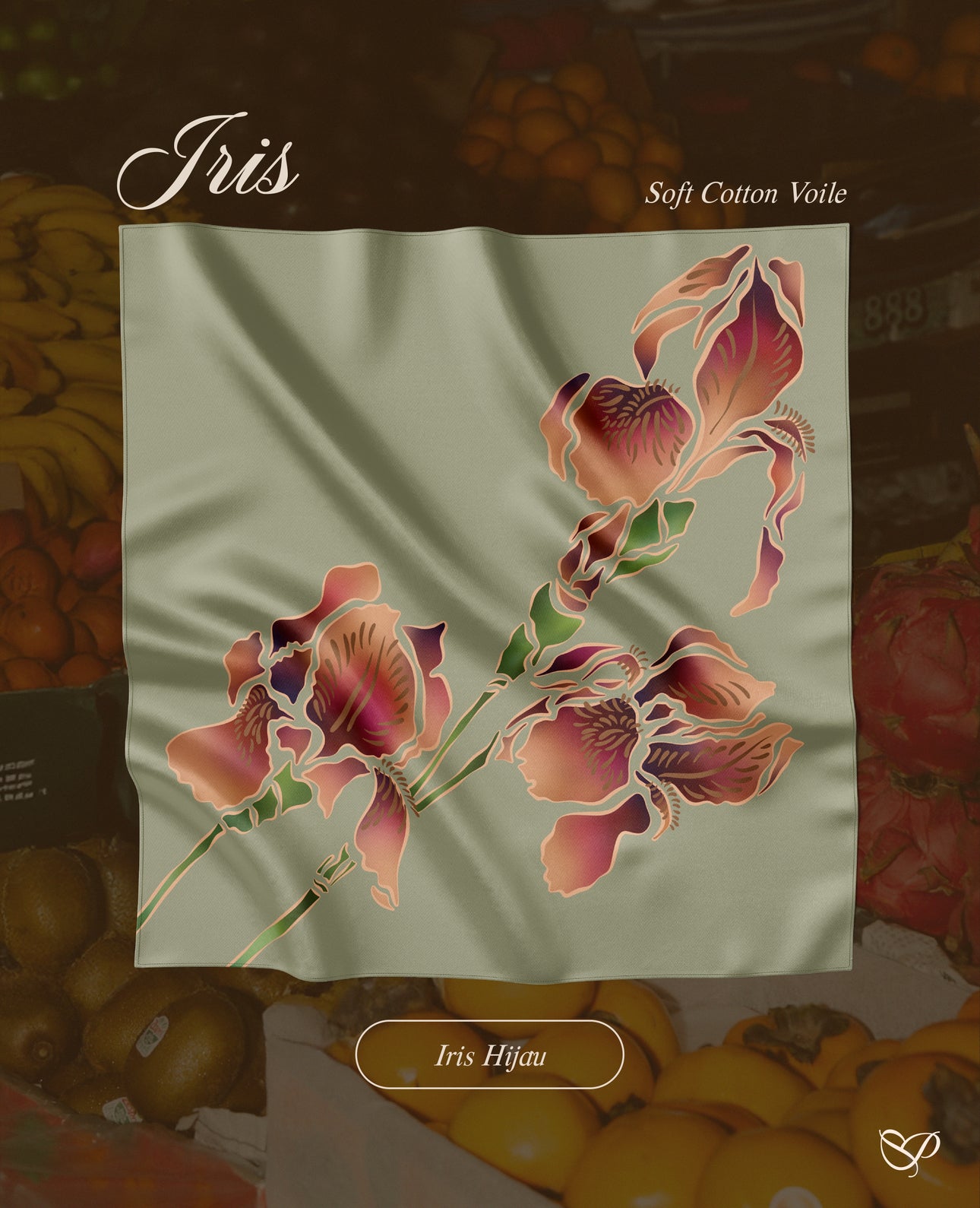 TUDUNG IRIS IN HIJAU