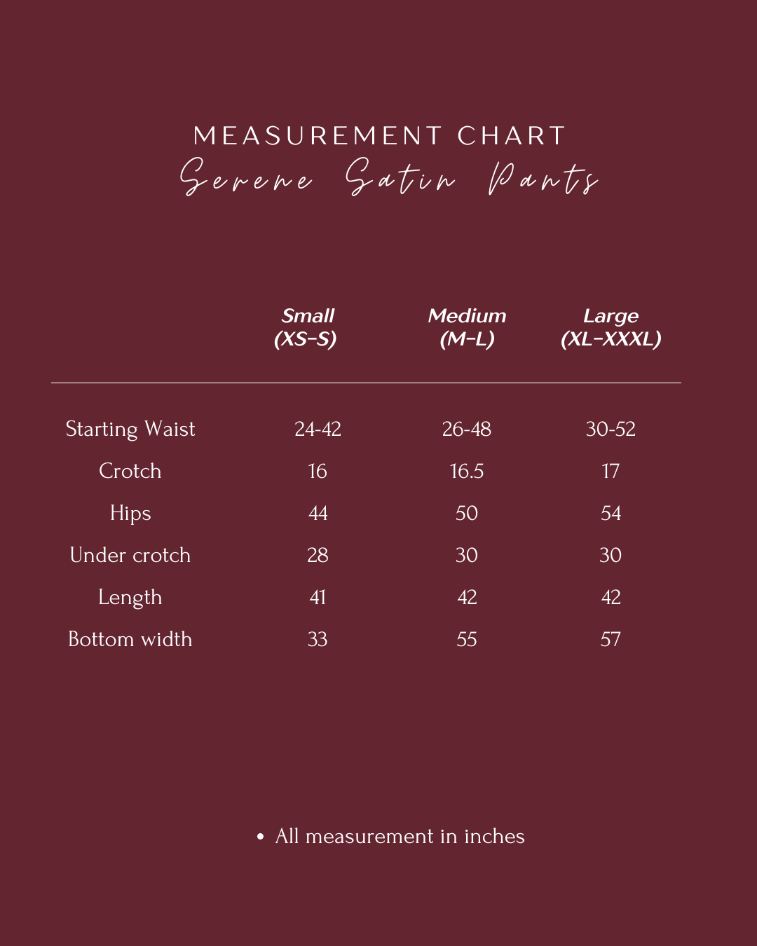 SERENE SATIN PANTS IN CHOCOLATE