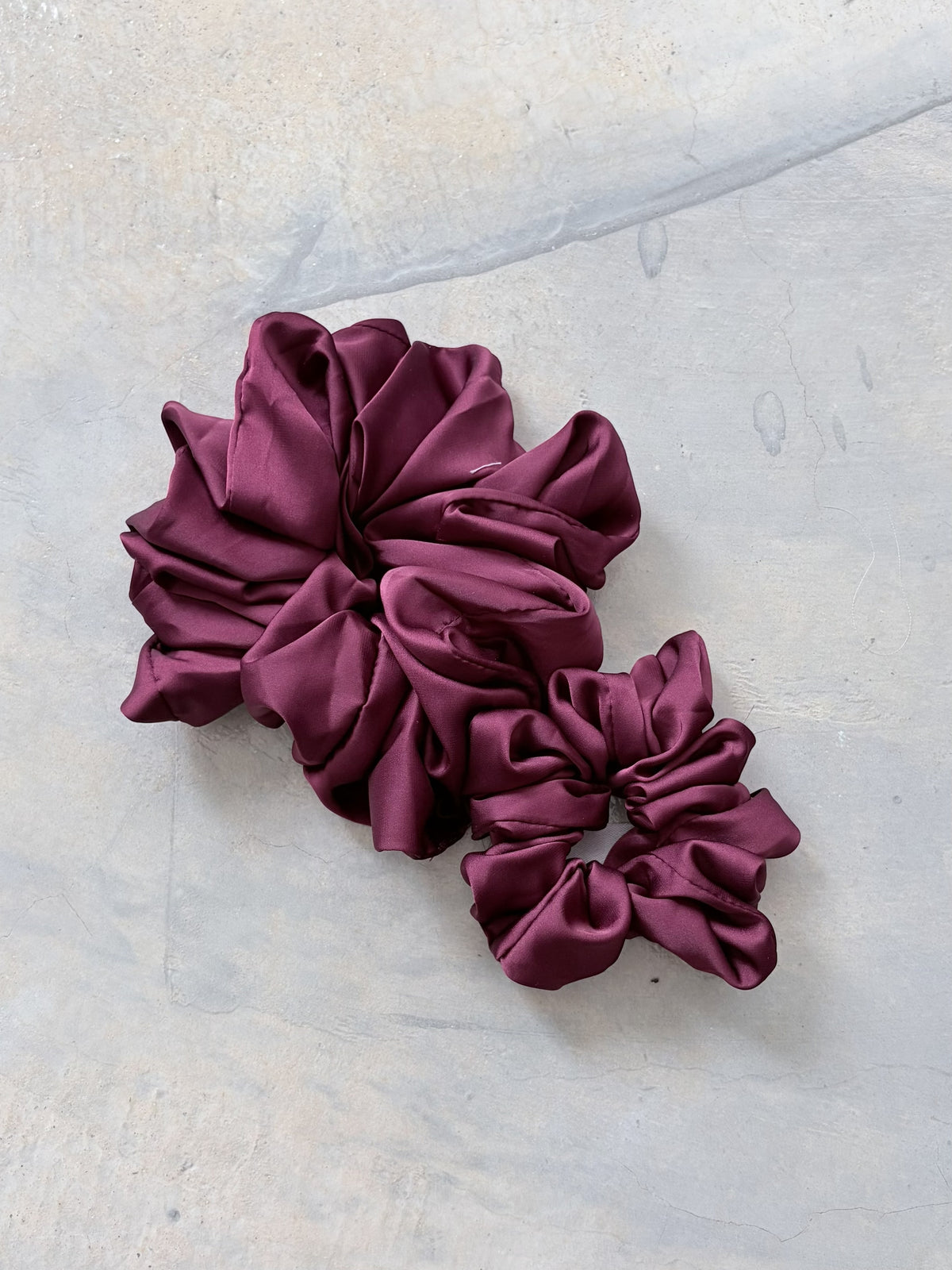 Scrunchie in Burgundy