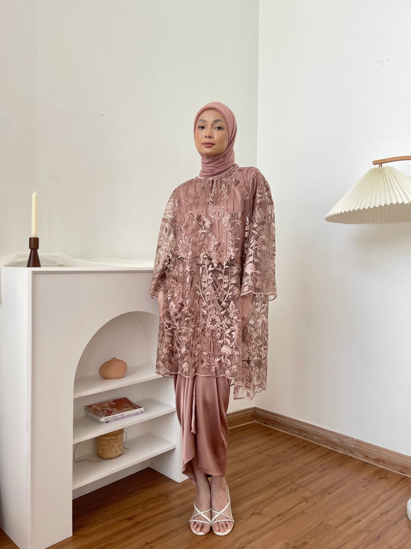 MELUR KURUNG IN DUSTY PINK