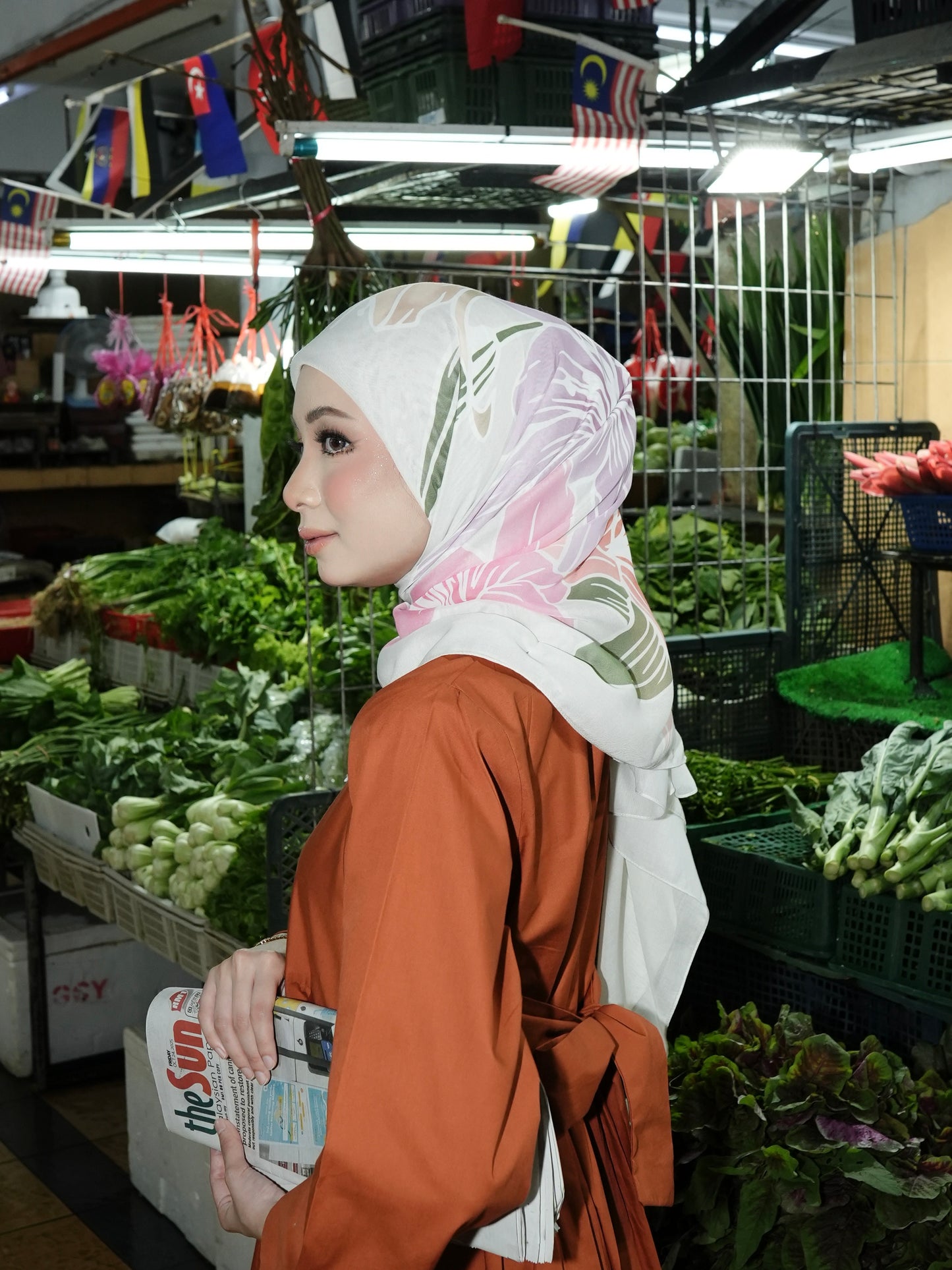 TUDUNG LILY IN HIJAU