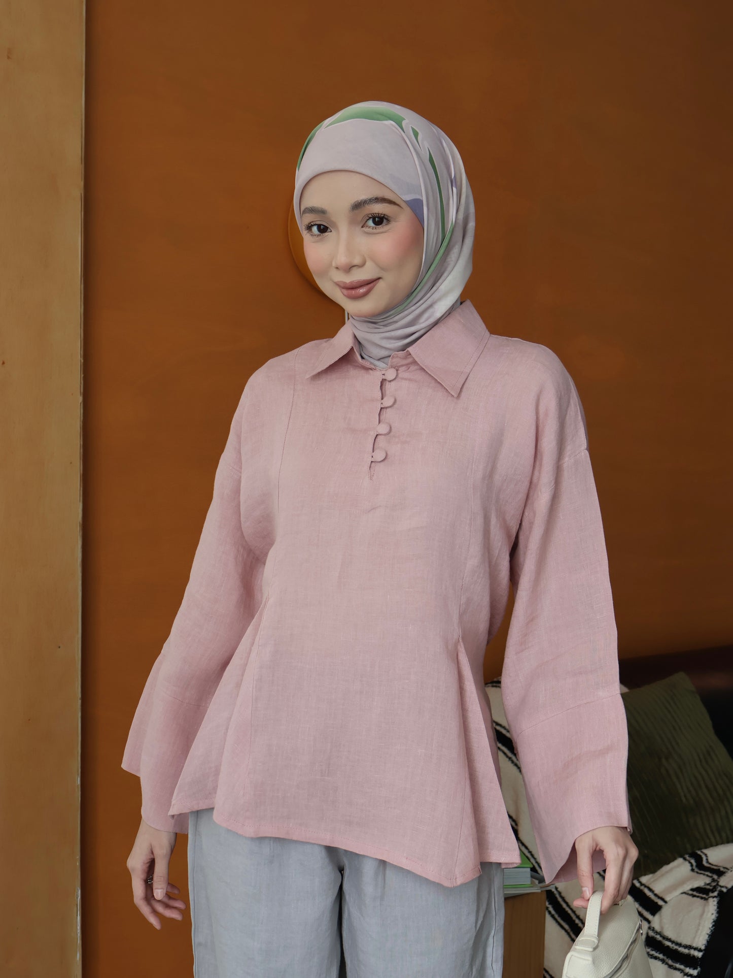 WILLOW LINEN IN PINK