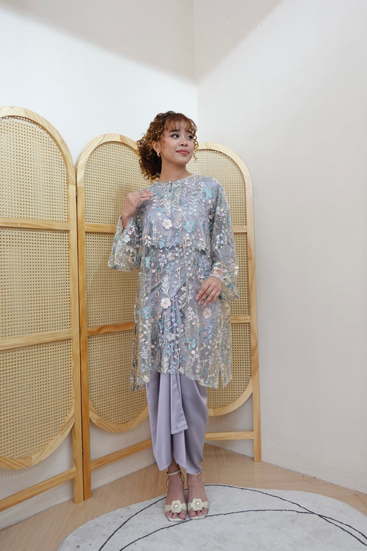 INDAH KURUNG IN LILAC