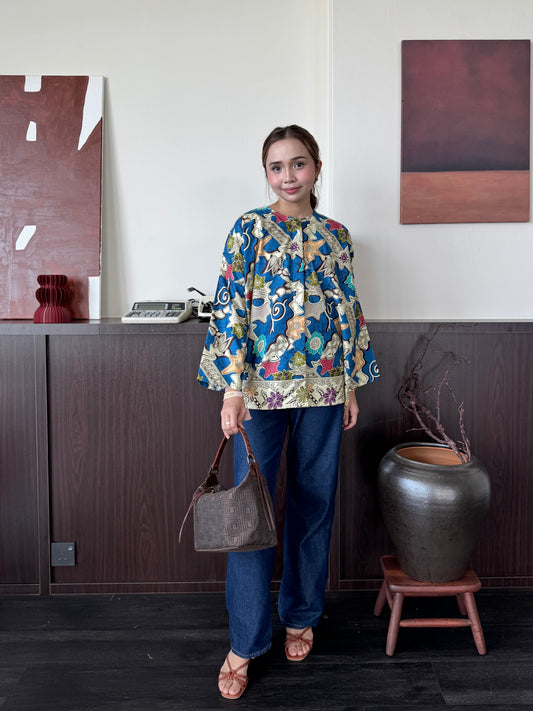 BATIK TEJA IN BLUE