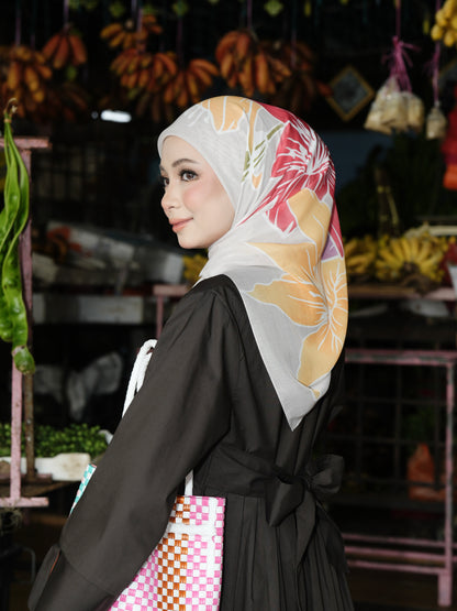 Tudung Lily in Coklat Susu