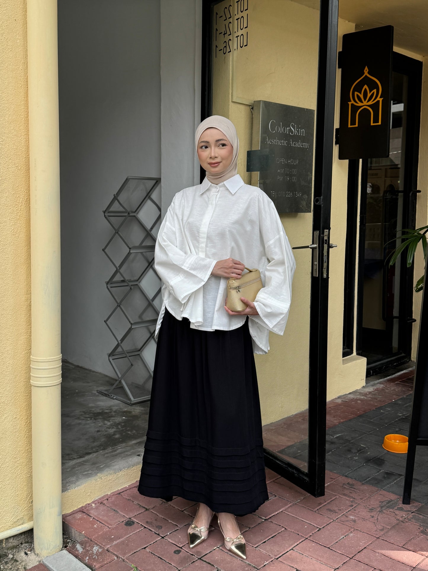 BIANCA SKIRT IN BLACK