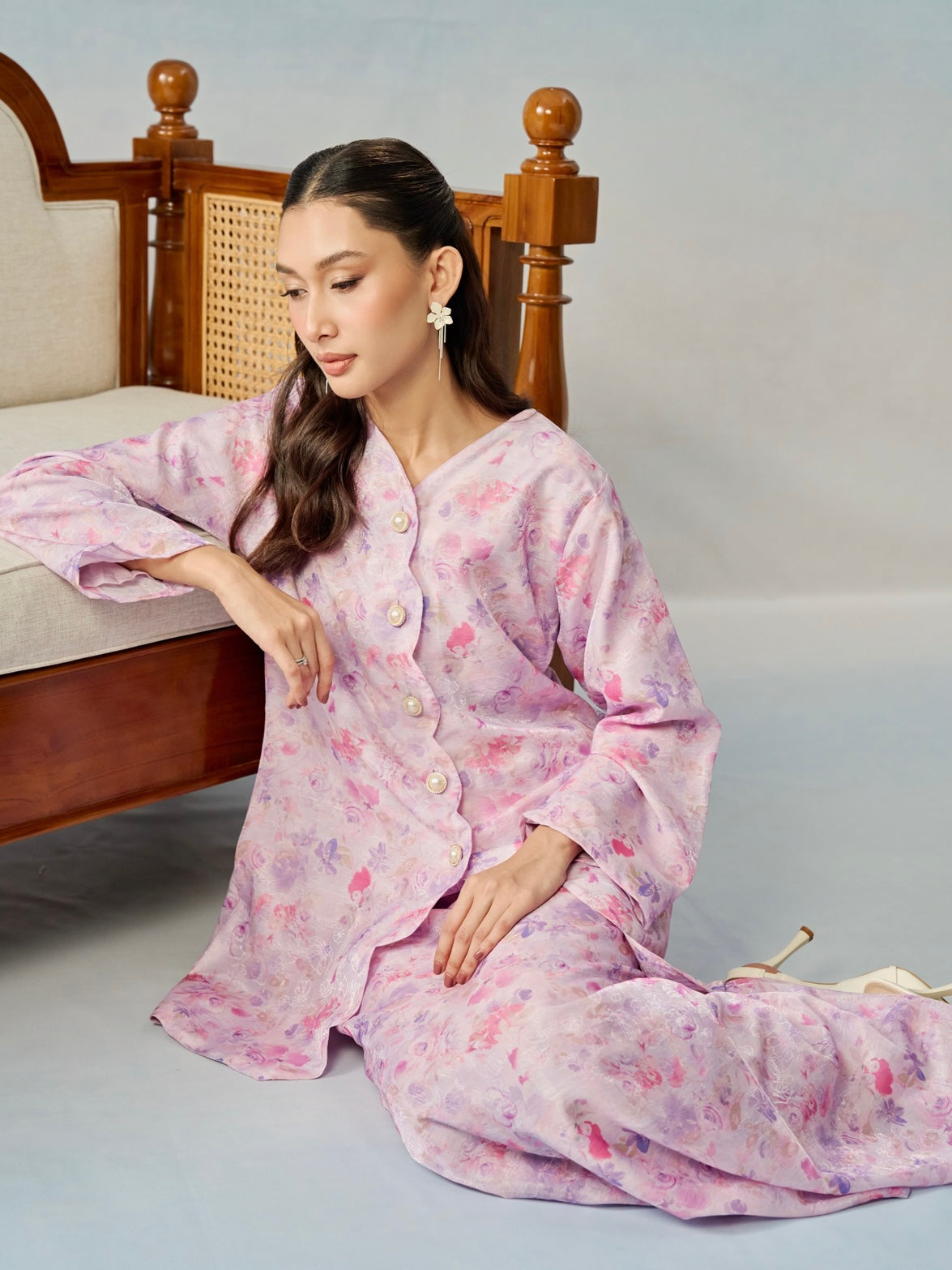 PETUNIA KURUNG IN PURPLE