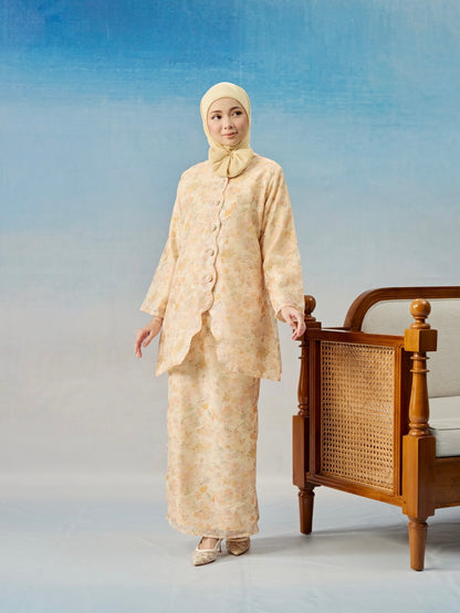 Petunia Kurung in Yellow