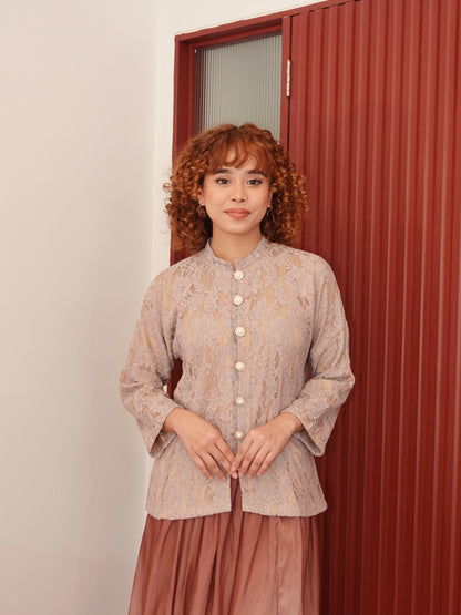 Anggun Lace Top in Nude