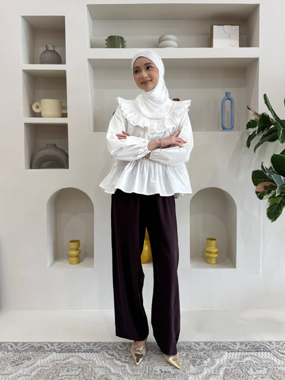 Ease Linen Pants in Espresso
