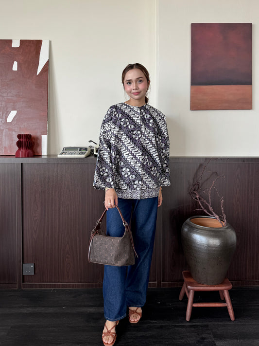 BATIK ALUN IN BLACK