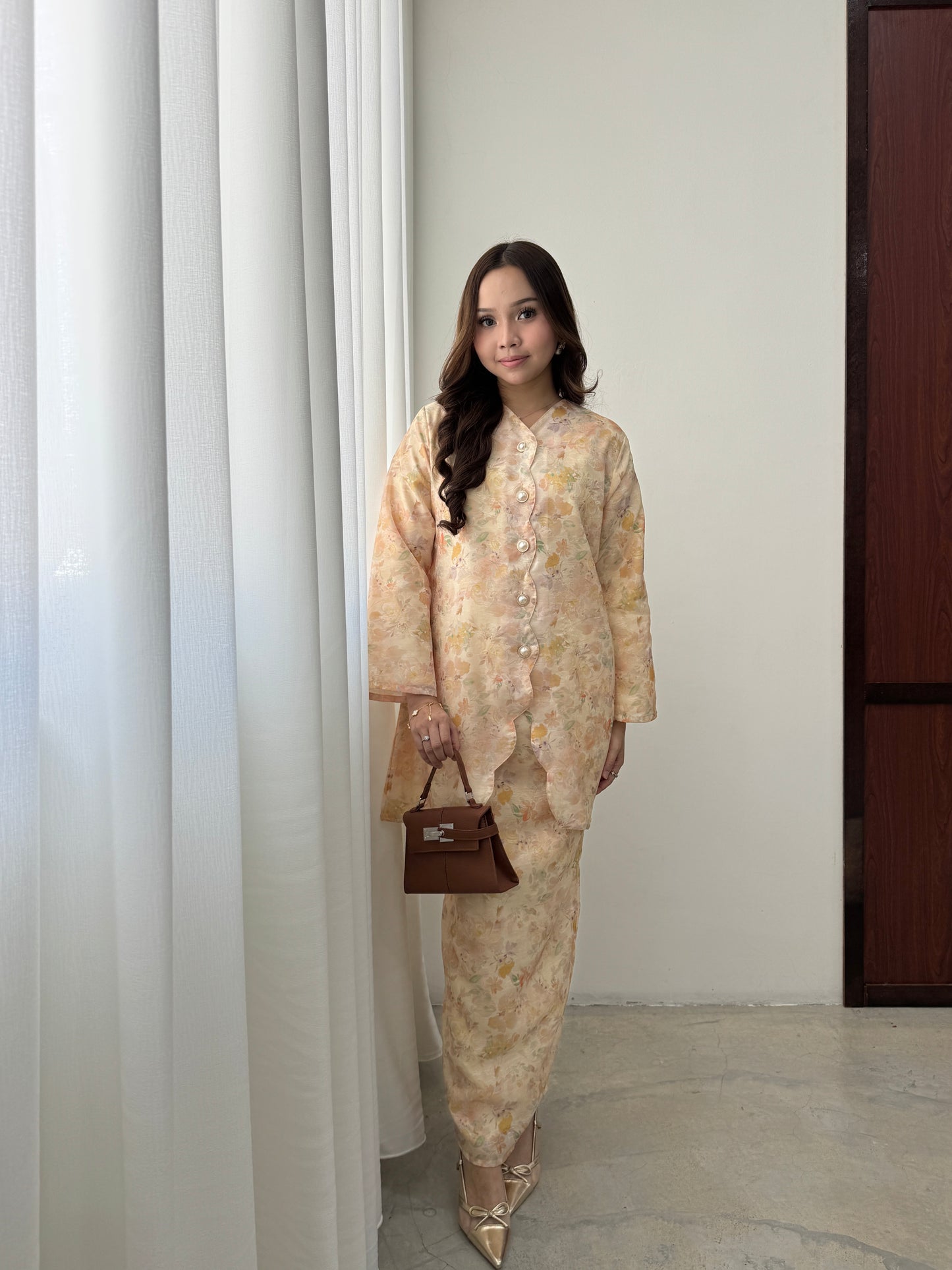 DEFECT PETUNIA KURUNG IN YELLOW