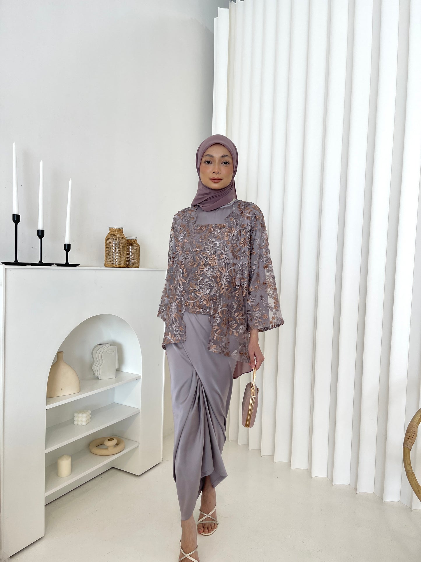 KEBAYA SEROJA IN LILAC