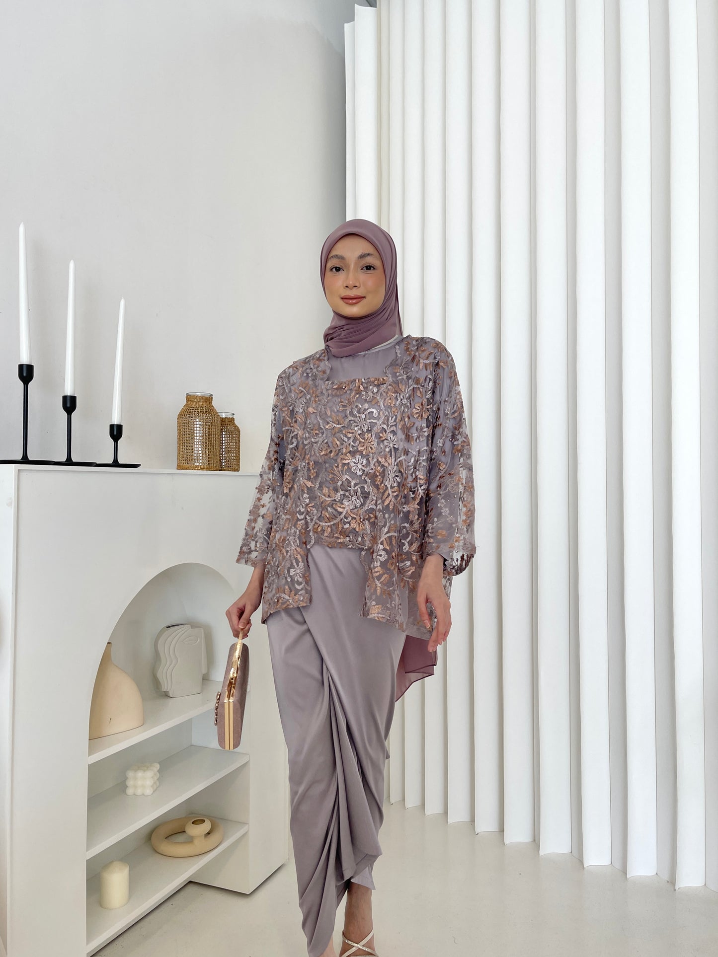 KEBAYA SEROJA IN LILAC