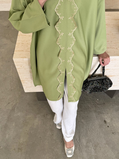 NATASHA IN APPLE GREEN