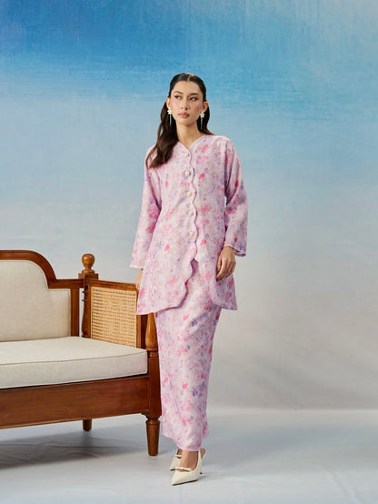 Petunia Kurung in Purple