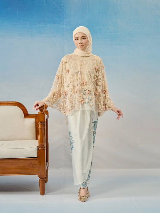 THEA CAFTAN IN CHAMPAGNE