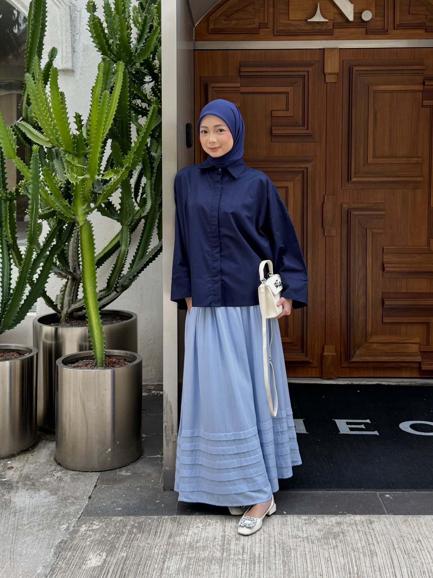 BIANCA SKIRT IN BLUE