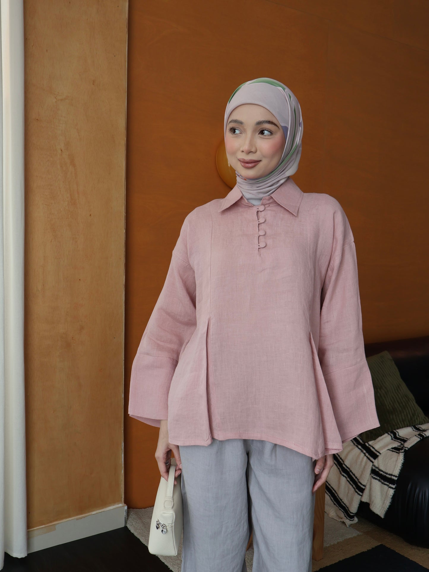 WILLOW LINEN IN PINK