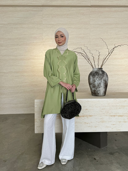NATASHA IN APPLE GREEN