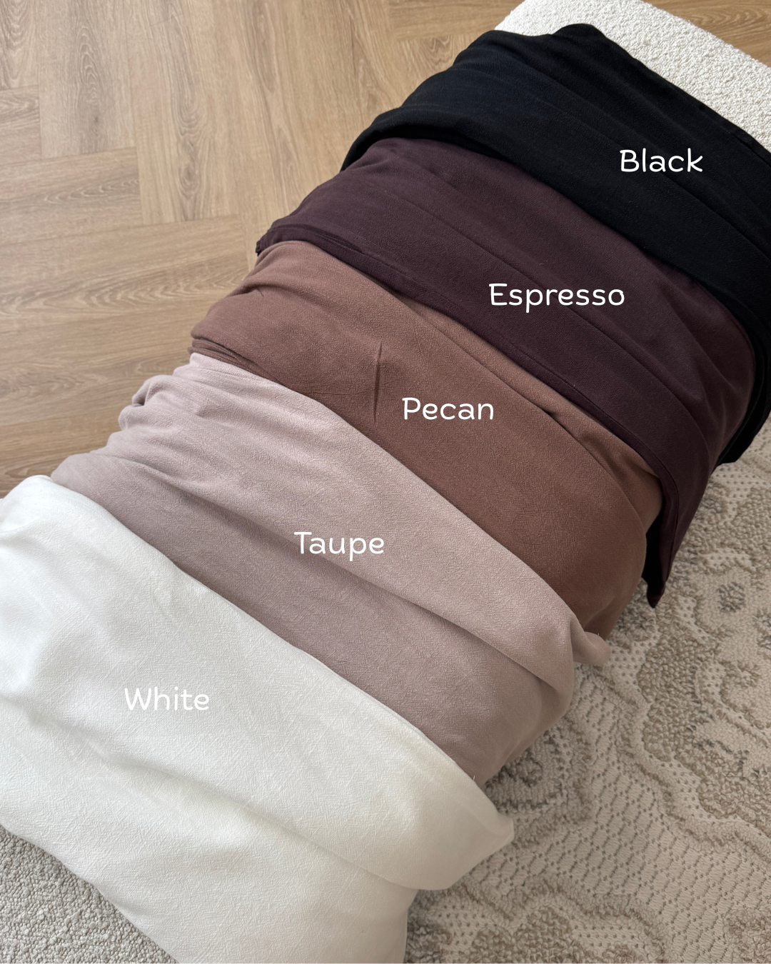 EASE LINEN PANTS IN BLACK