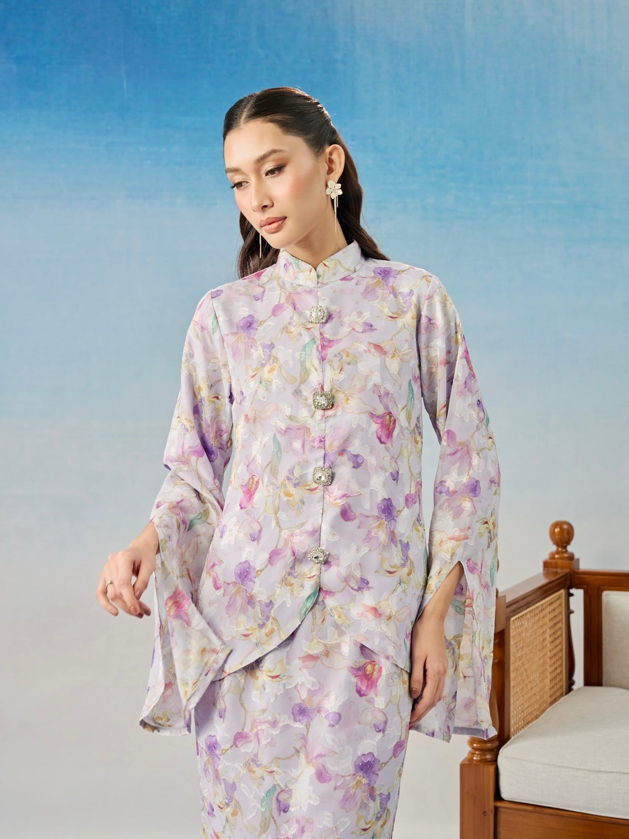 CAMELLIA KURUNG IN LAVENDAR