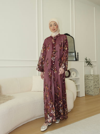 DIARA ABAYA IN PURPLE