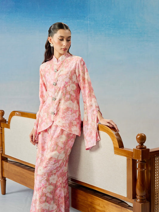 CAMELLIA KURUNG IN MISTY ROSE