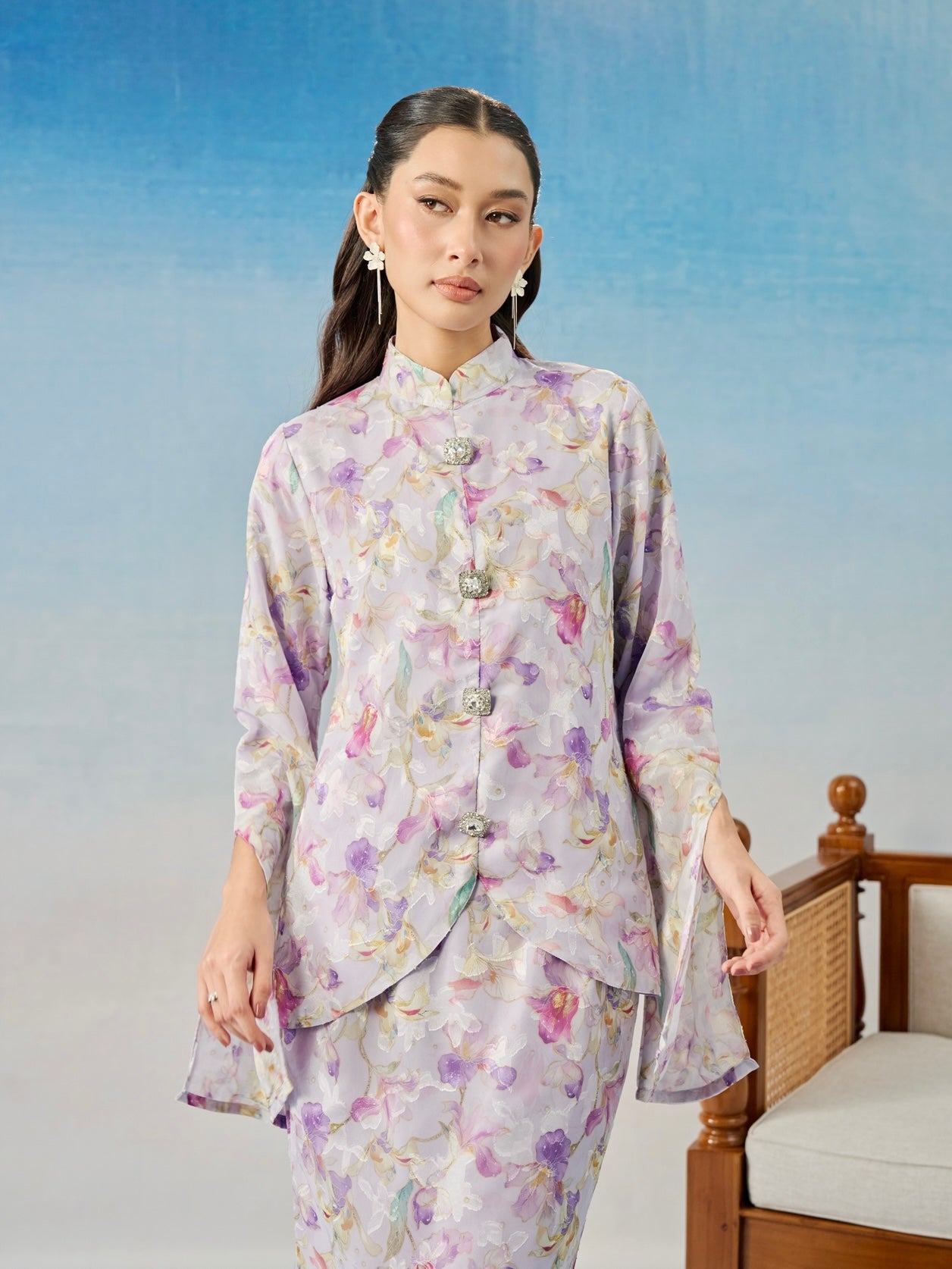 CAMELLIA KURUNG IN LAVENDAR