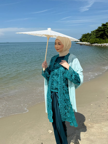 HAZEL IN TEAL BLUE