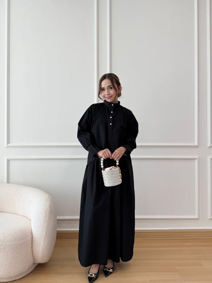 EMMA DRESS IN MIDNIGHT