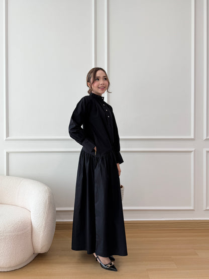 EMMA DRESS IN MIDNIGHT