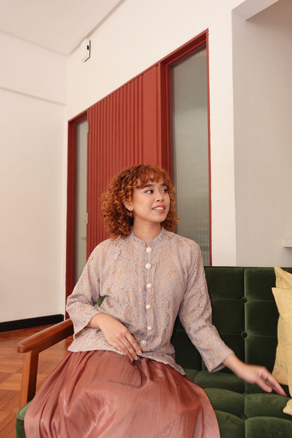 Anggun Lace Top in Nude