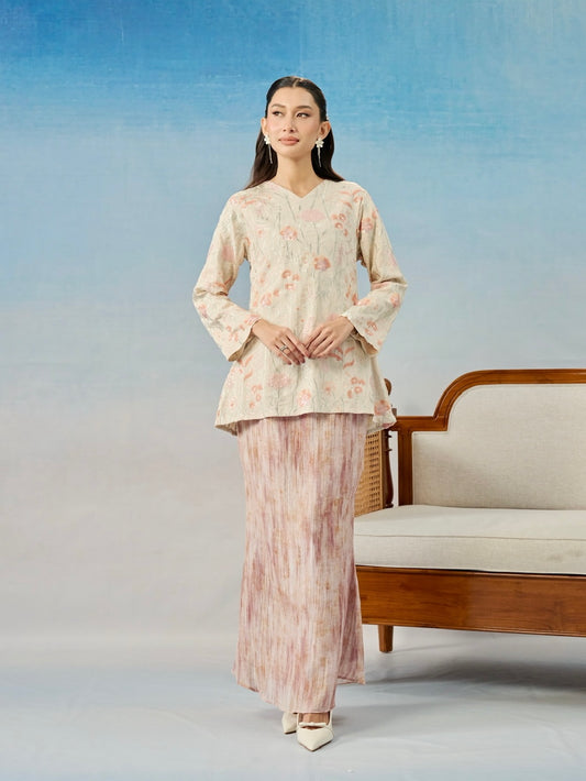 RANEA KURUNG IN IN PASTEL ROSE