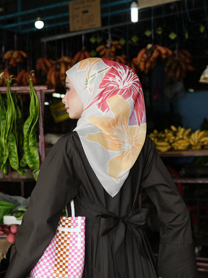 Tudung Lily in Coklat Susu