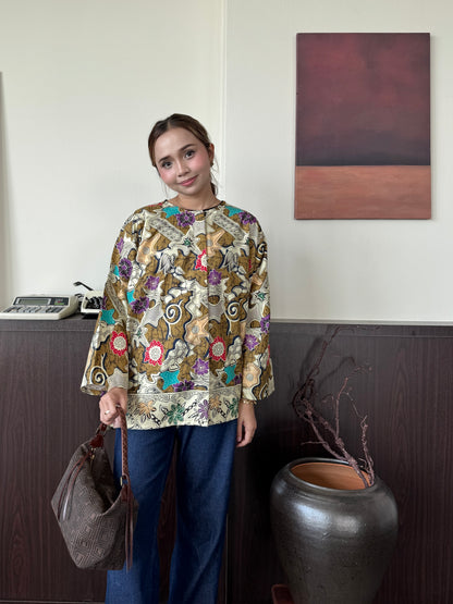 BATIK TEJA IN OLIVE