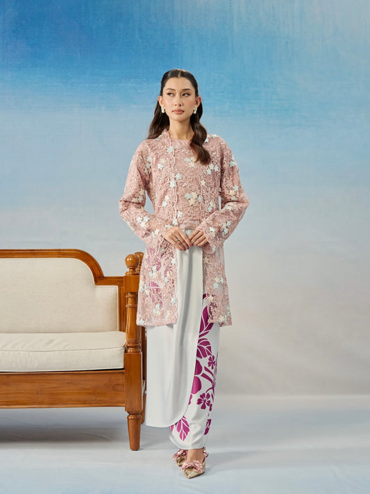 ZENIA KEBAYA IN DUSTY ROSE