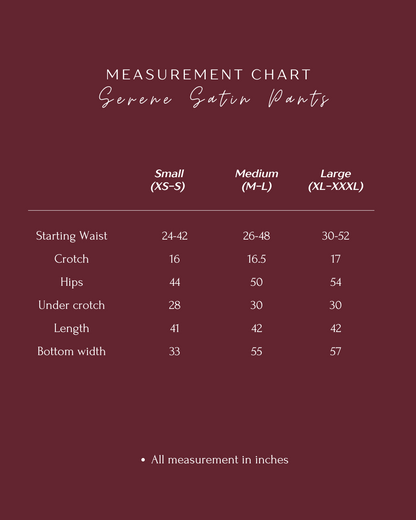 DEFECT SERENE SATIN PANTS IN LAVENDER BLUSH