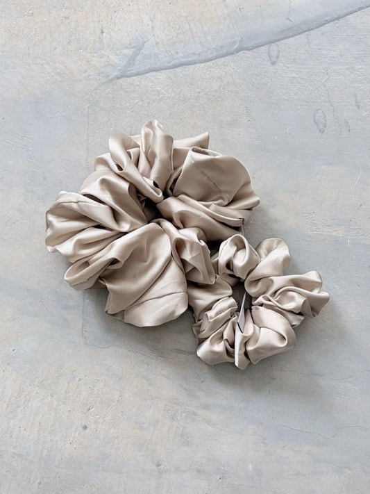Scrunchie in Champagne