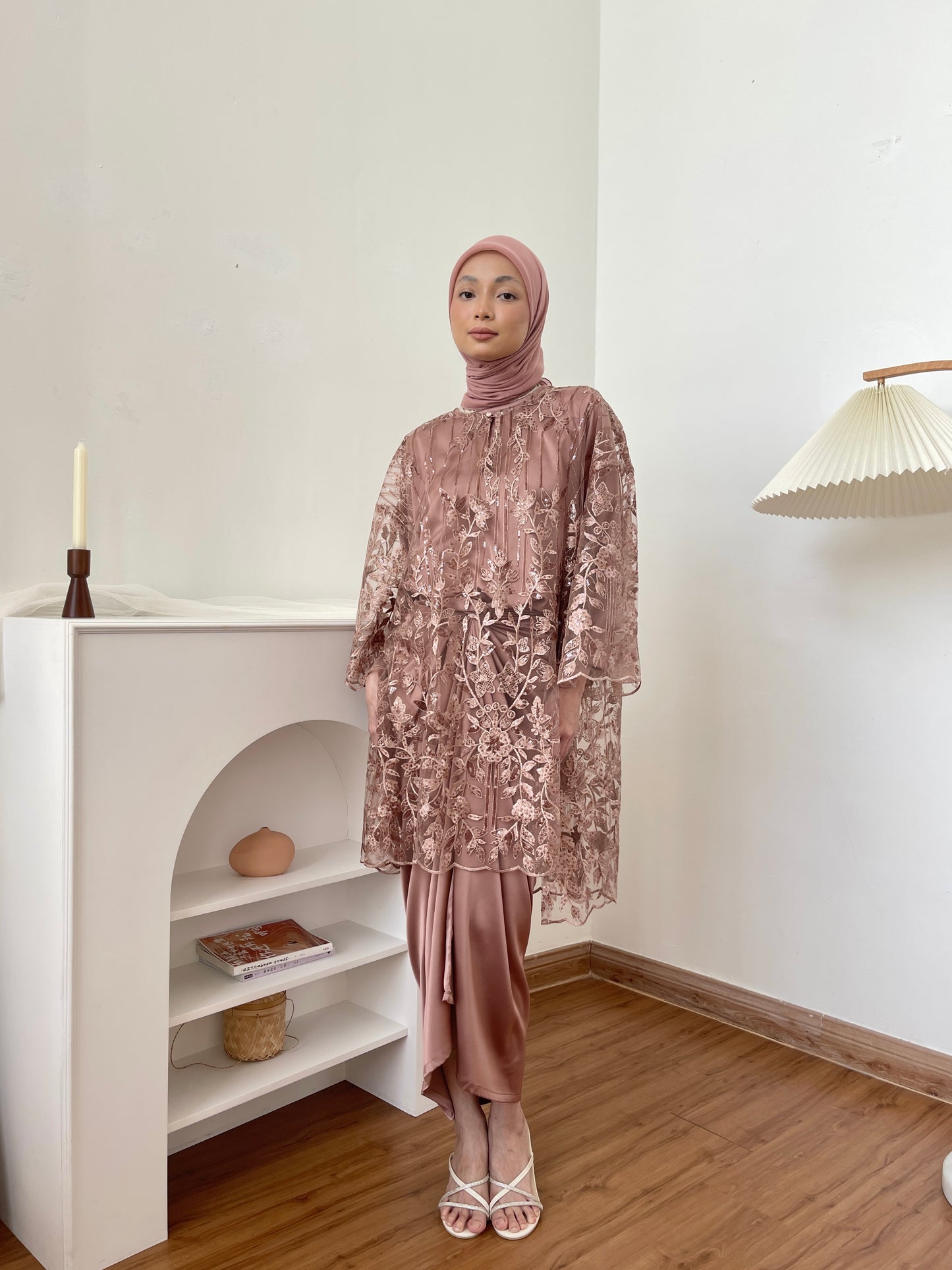 MELUR KURUNG IN DUSTY PINK